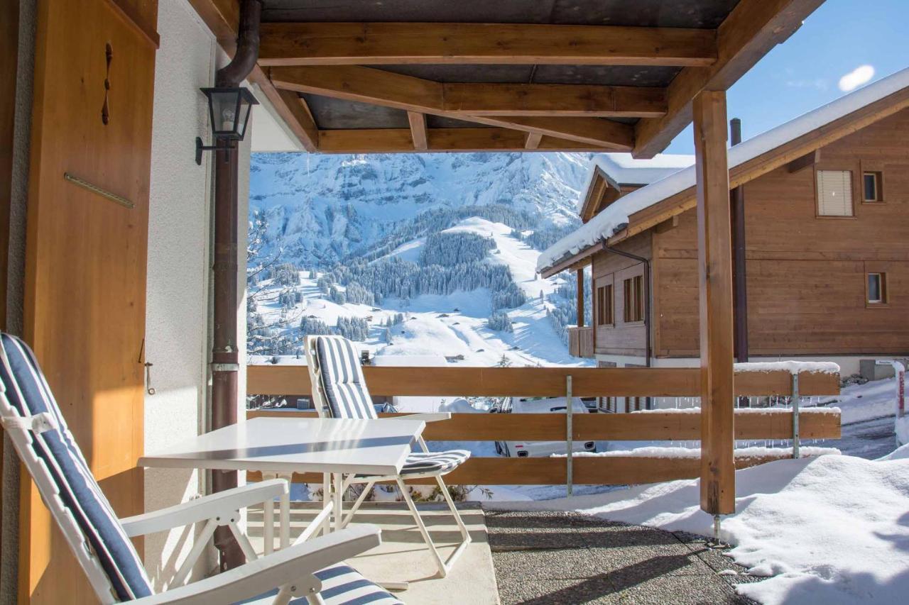 Ferienwohnung Senggi Adelboden Exterior photo